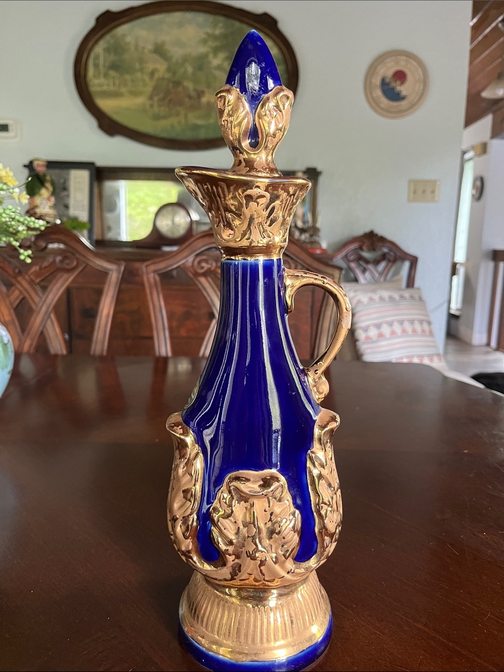 Vintage 1966 Jim Beam "Majestic" executive decanter. Empty